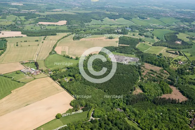 The landscape park and woodland around Shardeloes, Amersham, Buckinghamshire, 2018. Creator: Historic England.