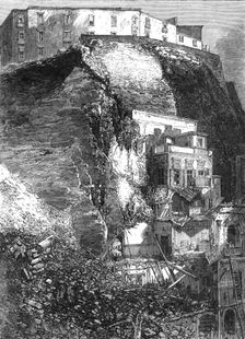 The landslip at Naples: scene of the disaster, 1868. Creator: Unknown