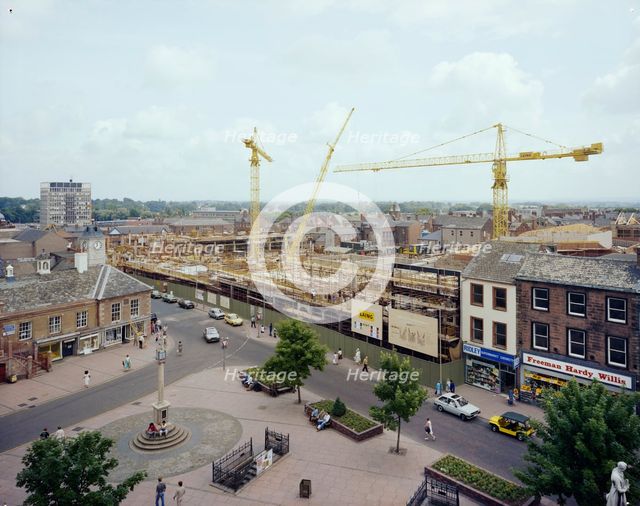 The Lanes Shopping Centre, Globe Lane, Carlisle, Cumbria, 19/07/1983. Creator: John Laing plc.