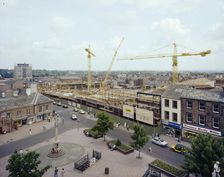 The Lanes Shopping Centre, Globe Lane, Carlisle, Cumbria, 19/07/1983. Creator: John Laing plc