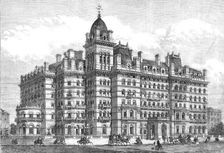 The Langham Hotel, Portland-Place, 1865. Creator: Unknown