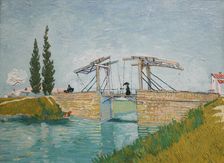 The Langlois bridge (Pont de Langlois), 1888. Creator: Gogh, Vincent, van (1853-1890)