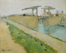 The Langlois bridge (Pont de Langlois), 1888. Artist: Gogh, Vincent, van (1853-1890)