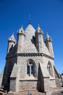 The lantern-tower of the Cathedral of Evora, Portugal, 2009. Creator: Samuel Magal