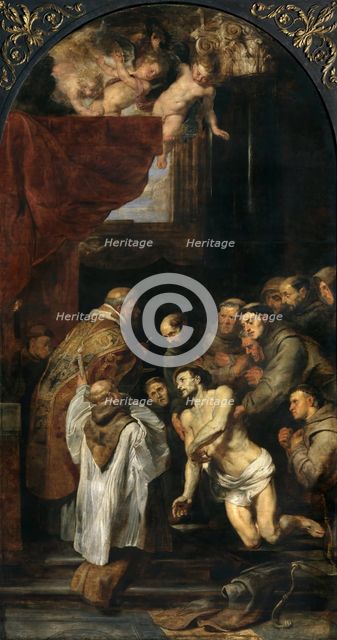 The Last Communion of Saint Francis, 1619. Creator: Rubens, Pieter Paul (1577-1640).