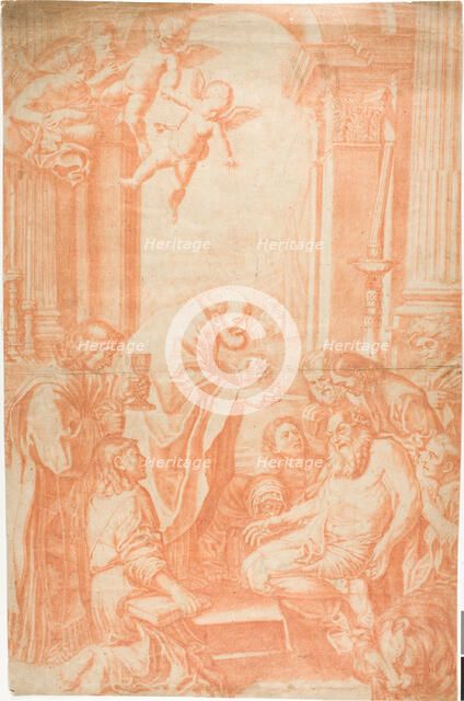 The Last Communion of Saint Jerome, after 1614. Creator: Unknown.