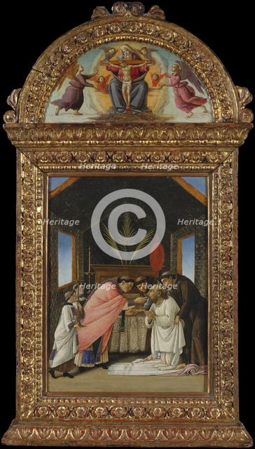 The Last Communion of Saint Jerome, early 1490s. Creator: Sandro Botticelli.