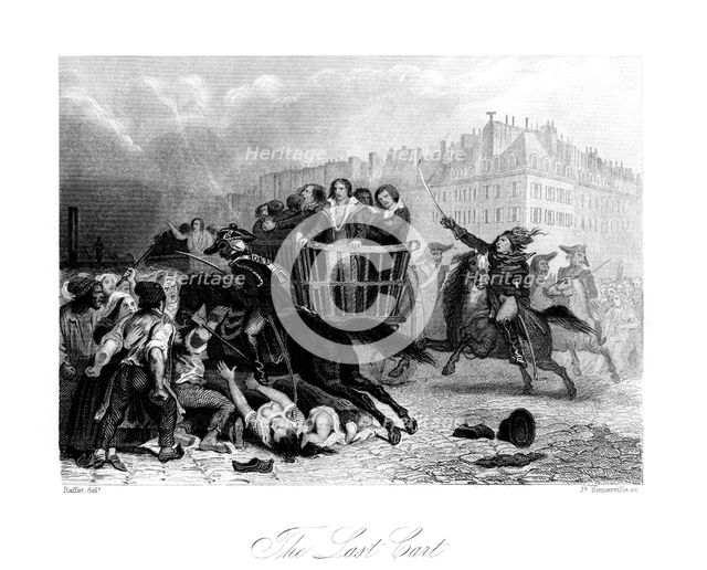 'The Last Cart', 1845. Artist: J Somerville