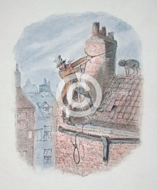The Last Chance, between c1830 and c1840s. Creator: George Cruikshank.