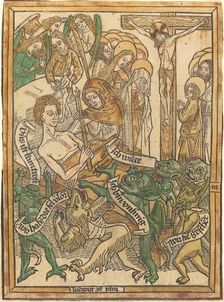 The Last Agony of the Dying Man, c. 1470/1475. Creator: Unknown