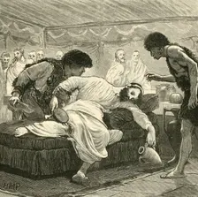 The Last Banquet of Sertorius 1890. Creator: Unknown