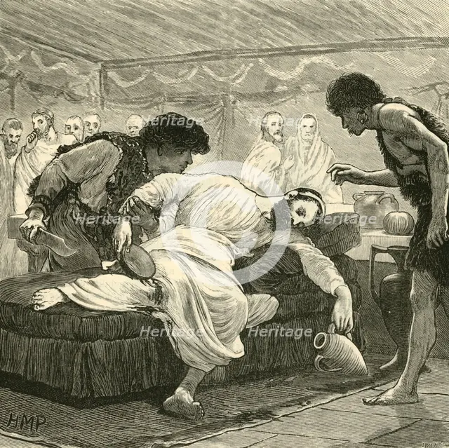 'The Last Banquet of Sertorius', 1890.   Creator: Unknown.