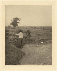 The Last Gate, in or before 1895. Creator: Dr Peter Henry Emerson