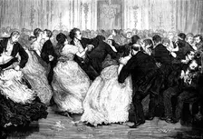 The Last Galop - drawn by F. Barnard, 1873. Creator: William James Palmer