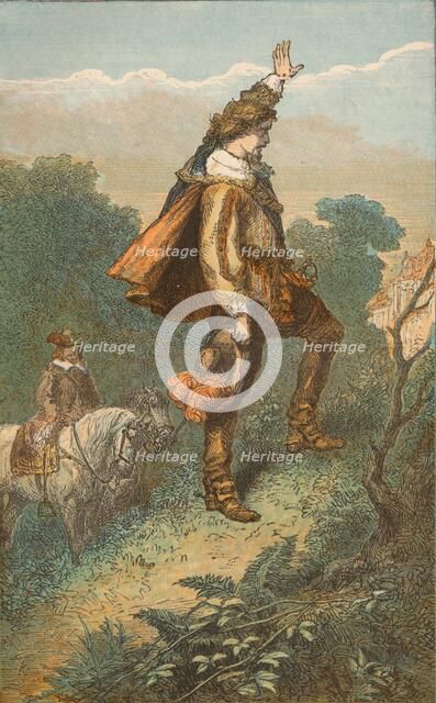 The Last Glimpse of Home, (1633-1701), c1910. Artist: Unknown.