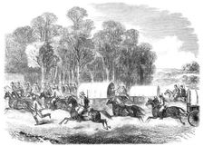 The Last Days of the Confederate Government - the flight of the Confederates: Sudden Alarm..., 1865. Creator: Unknown