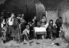 The Last Days of a Condemned Prisoner 1870 (1900).Artist: Jonnard