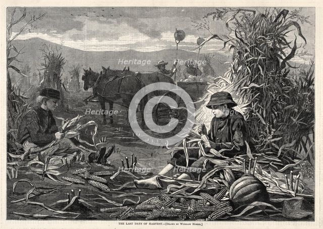 The Last Days of Harvest, 1873. Creator: Winslow Homer (American, 1836-1910).