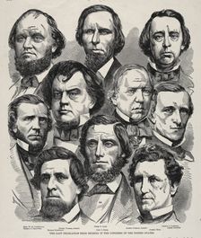 The Last Delegation from Georgia in the Congress of the United States . Creator: Winslow Homer (American, 1836-1910)