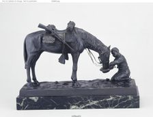The Last Drop, c. 1900/6. Creator: Charles Schreyvogel
