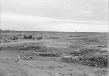 The last frontier, Kern County, California, 1938. Creator: Dorothea Lange