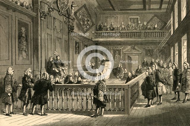 'The Last Heraldic Court', (1897). Creator: Unknown.