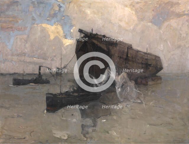 The Last Journey, c1880-1920. Creator: Frans Hens.