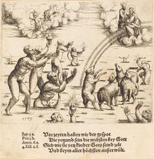 The Last Judgment, 1549. Creator: Augustin Hirschvogel