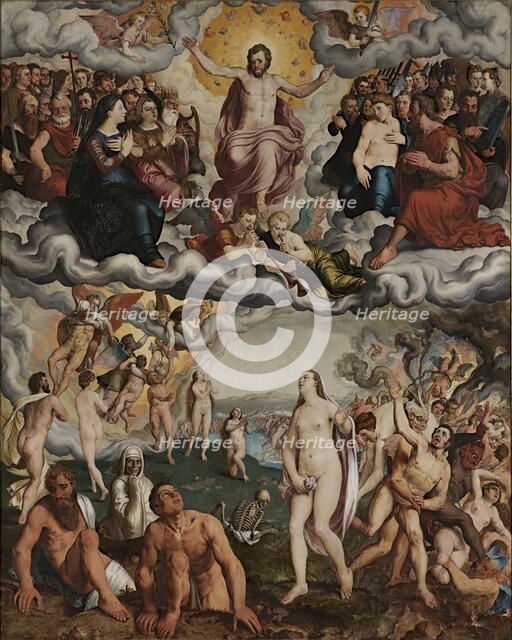 The Last Judgment, 1551. Creator: Pourbus, Pieter (1523-1584).