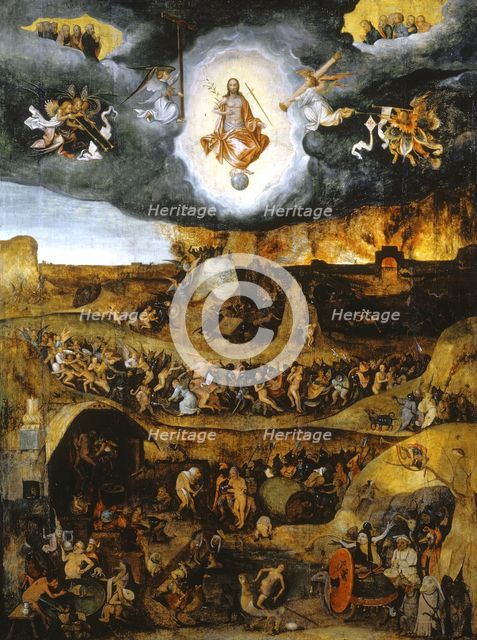 The Last Judgment, 1553-1554. Creator: Pieter Huys.