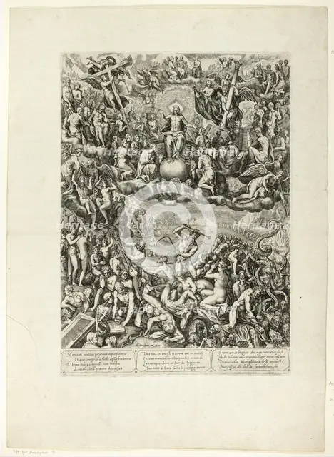 The Last Judgment, 1599. Creator: Barbara van den Broeck.