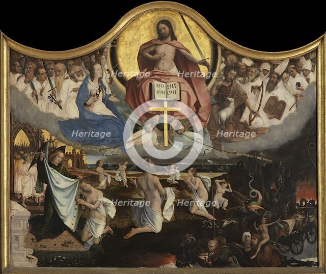 The Last Judgment, 1525. Creator: Provost (Provoost), Jan (1465-1529).