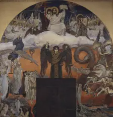 The Last Judgment, 1885-1896. Artist: Vasnetsov, Viktor Mikhaylovich (1848-1926)