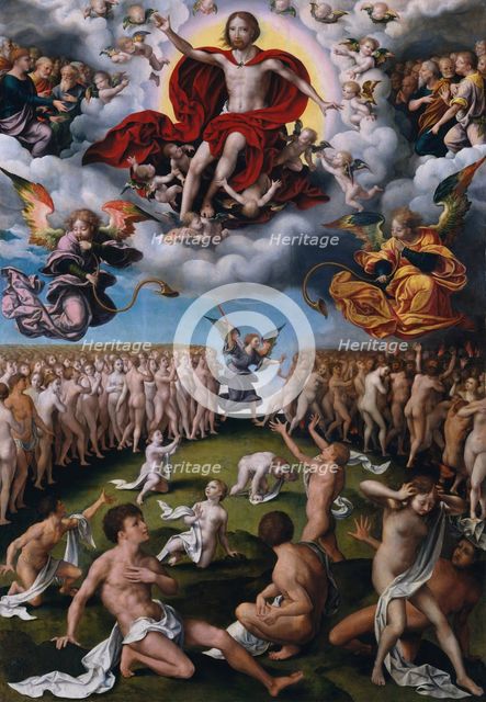 The Last Judgment, ca. 1520-25. Creator: Joos van Cleve.