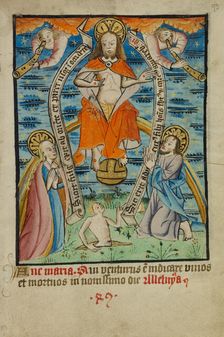 The Last Judgment, about 1480-1490. Creator: Unknown