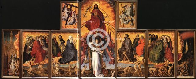 The Last Judgment. Artist: Weyden, Rogier, van der (ca. 1399-1464)