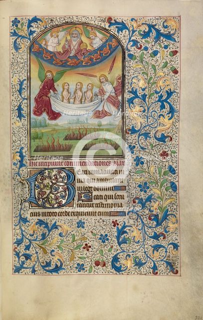 The Last Judgment; Arenberg Hours, early 1460s. Creator: Willem Vrelant.