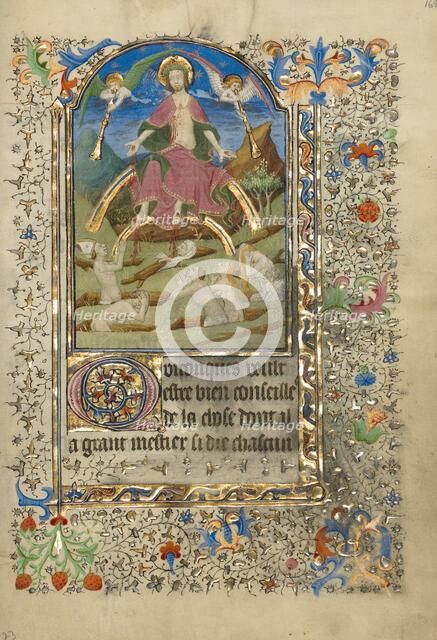 The Last Judgment; Book of Hours, about 1420-1430. Creator: Master of the Harvard Hannibal.