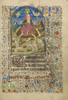 The Last Judgment; Book of Hours, about 1420-1430. Creator: Master of the Harvard Hannibal