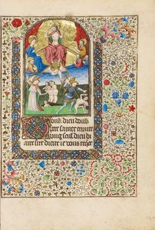 The Last Judgment; Book of Hours, about 1440-1450. Creator: Workshop of the Bedford Master