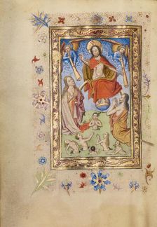 The Last Judgment; Book of Hours, after 1460. Creator: Unknown