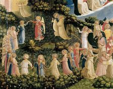 The Last Judgment (Detail), ca 1432. Creator: Angelico, Fra Giovanni, da Fiesole (ca. 1400-1455)