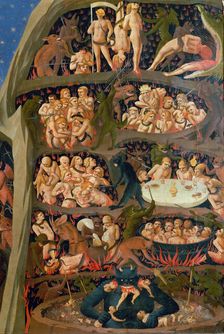 The Last Judgment (Detail), ca 1432. Creator: Angelico, Fra Giovanni, da Fiesole (ca. 1400-1455)