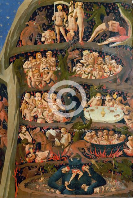 The Last Judgment (Detail), ca 1432. Creator: Angelico, Fra Giovanni, da Fiesole (ca. 1400-1455).