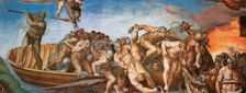 The Last Judgment (Fresco of the Sistine Chapel in the Vatican), 1536-1541. Creator: Buonarroti, Michelangelo (1475-1564)