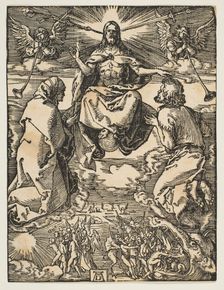 The Last Judgment, from The Small Passion, ca. 1510. Creator: Albrecht Durer