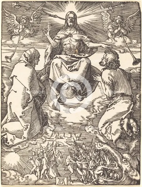 The Last Judgment, probably c. 1509/1510. Creator: Albrecht Durer.