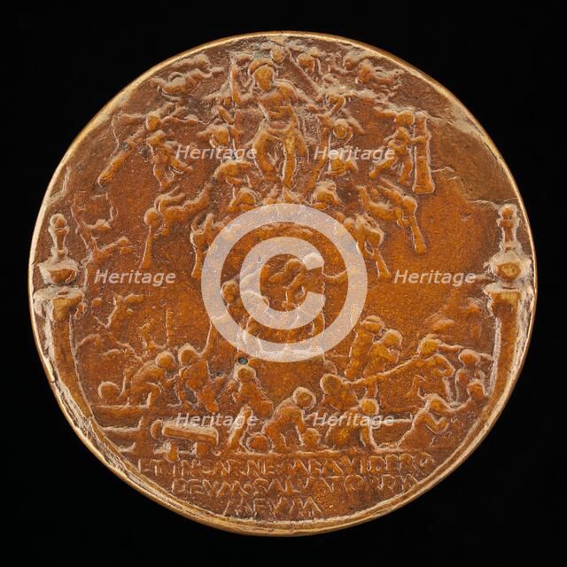 The Last Judgment [reverse]. Creator: Bertoldo di Giovanni.