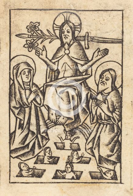 The Last Judgment [right], c. 1450/1460. Creator: Master of St. Erasmus.