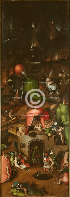 The Last Judgment. Winged Altar after Hieronymus Bosch, ca 1521-1525.